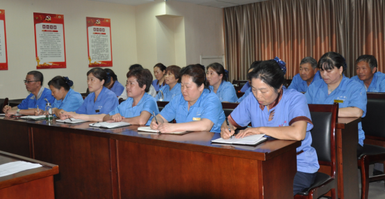 濟南連心物業(yè)有限公司上半年工會組長培訓(xùn)記事